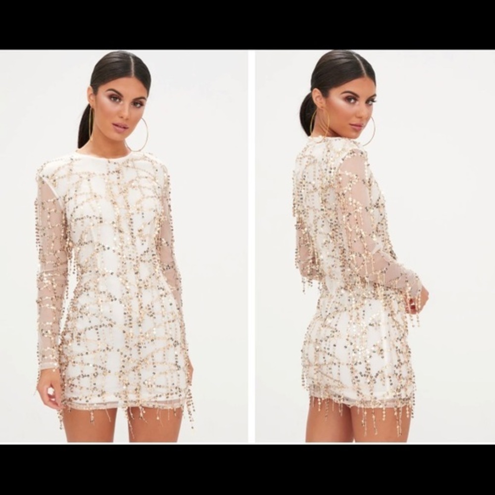 🚨HOST PICK🚨NWT🏷 PrettyLittleThing dress 3/4